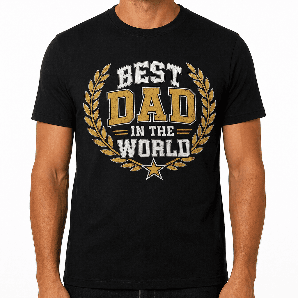 Dad Gift T-Shirt - Best dad in the world