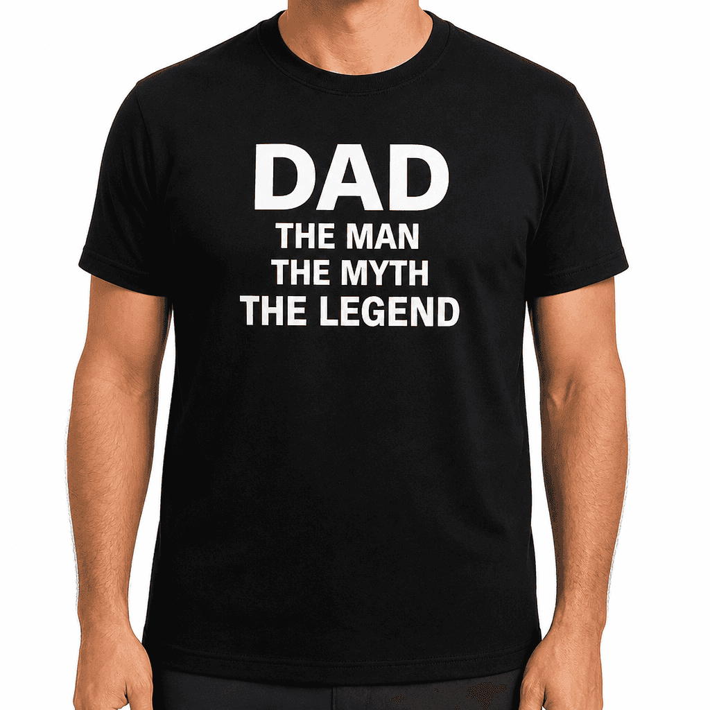 Dad The Man The Myth - T-Shirt