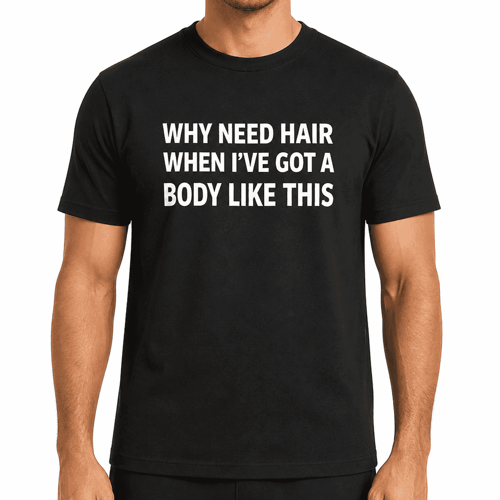Why Need Hair - T-Shirt
