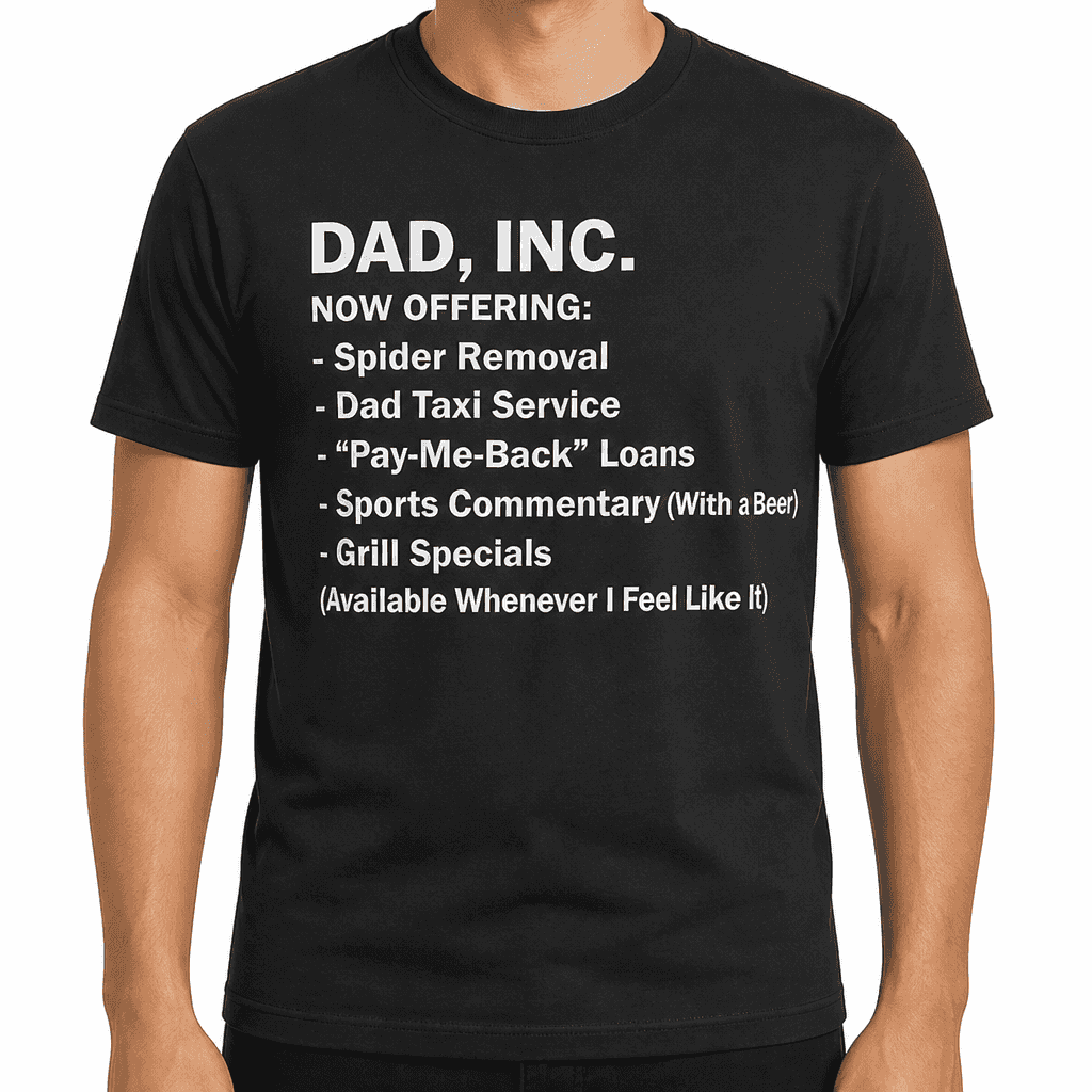 DAD, INC. Now Offering - T-Shirt