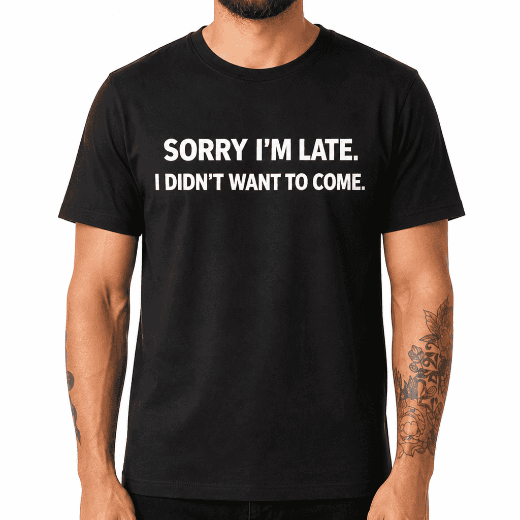Sorry I'm Late - T-Shirt
