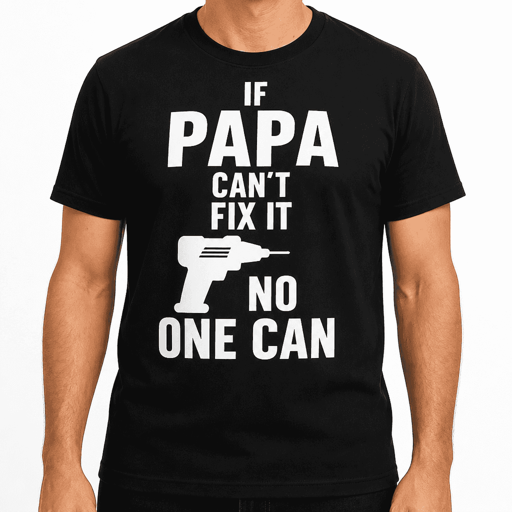 IF PAPA CAN'T FIX IT NO ONE CAN - T-Shirt