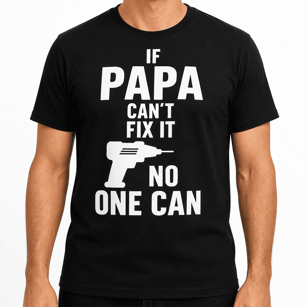 IF PAPA CAN'T FIX IT NO ONE CAN - T-Shirt
