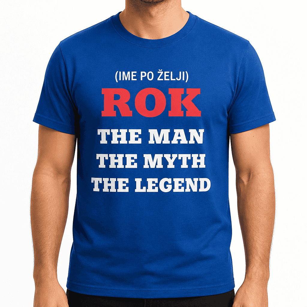 The Man The Myth The Legend (Custom Name) - T-Shirt