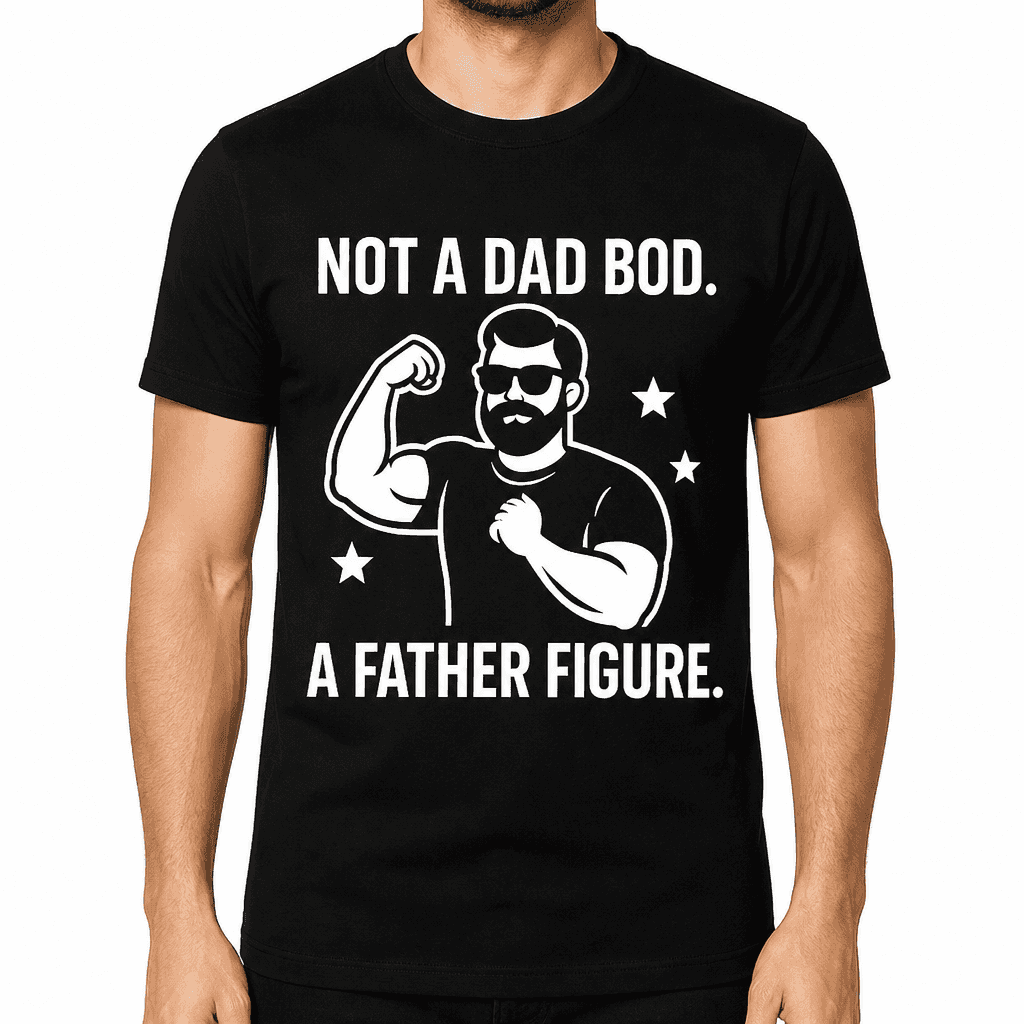 Not a Dad Bod. A Father Figure. T-Shirt