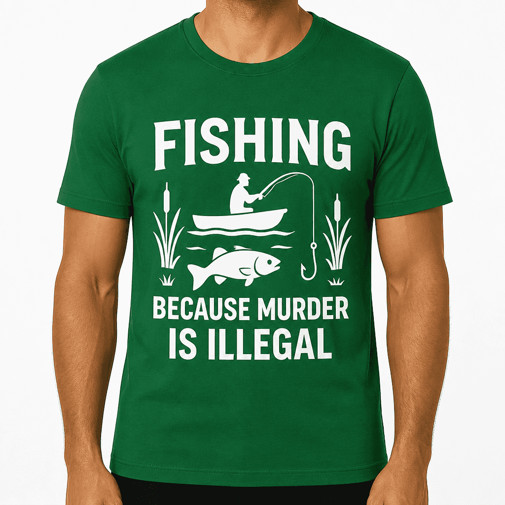 Real Men Smell Like Fish T-Shirt