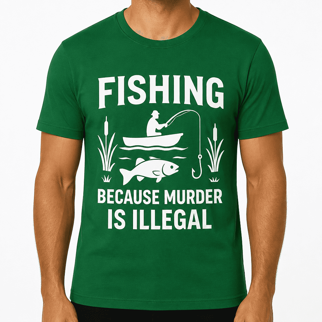 Real Men Smell Like Fish T-Shirt