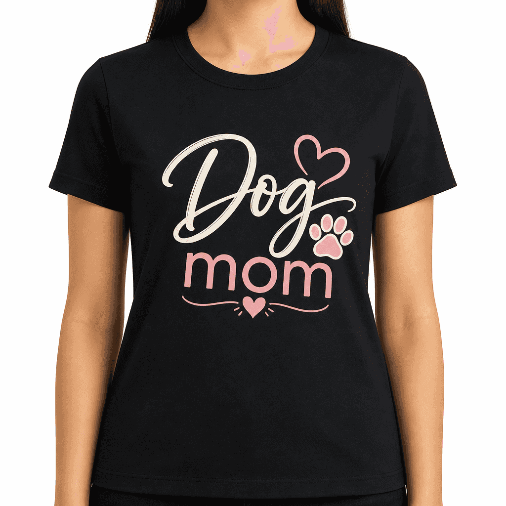 Dog Mom T-Shirt - Dog mom