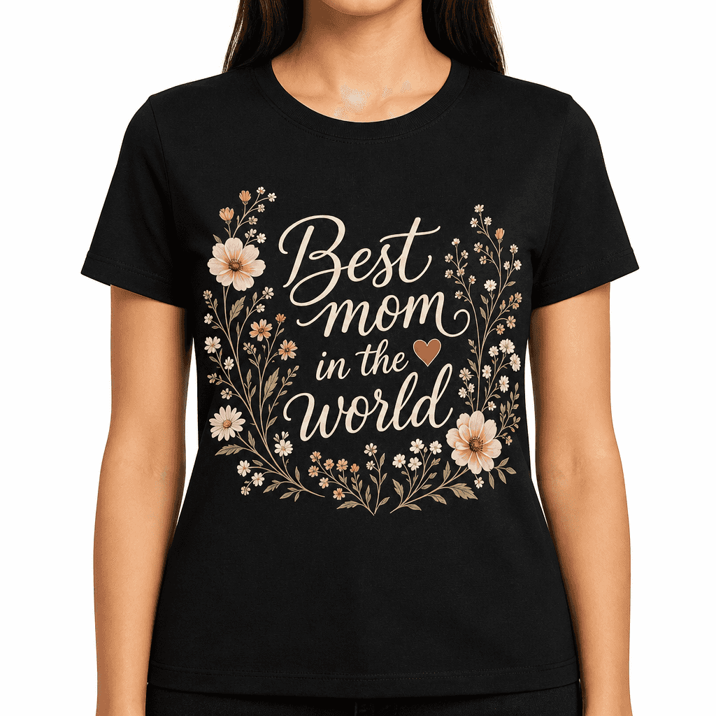 Mom Gift T-Shirt - Best mom in the world