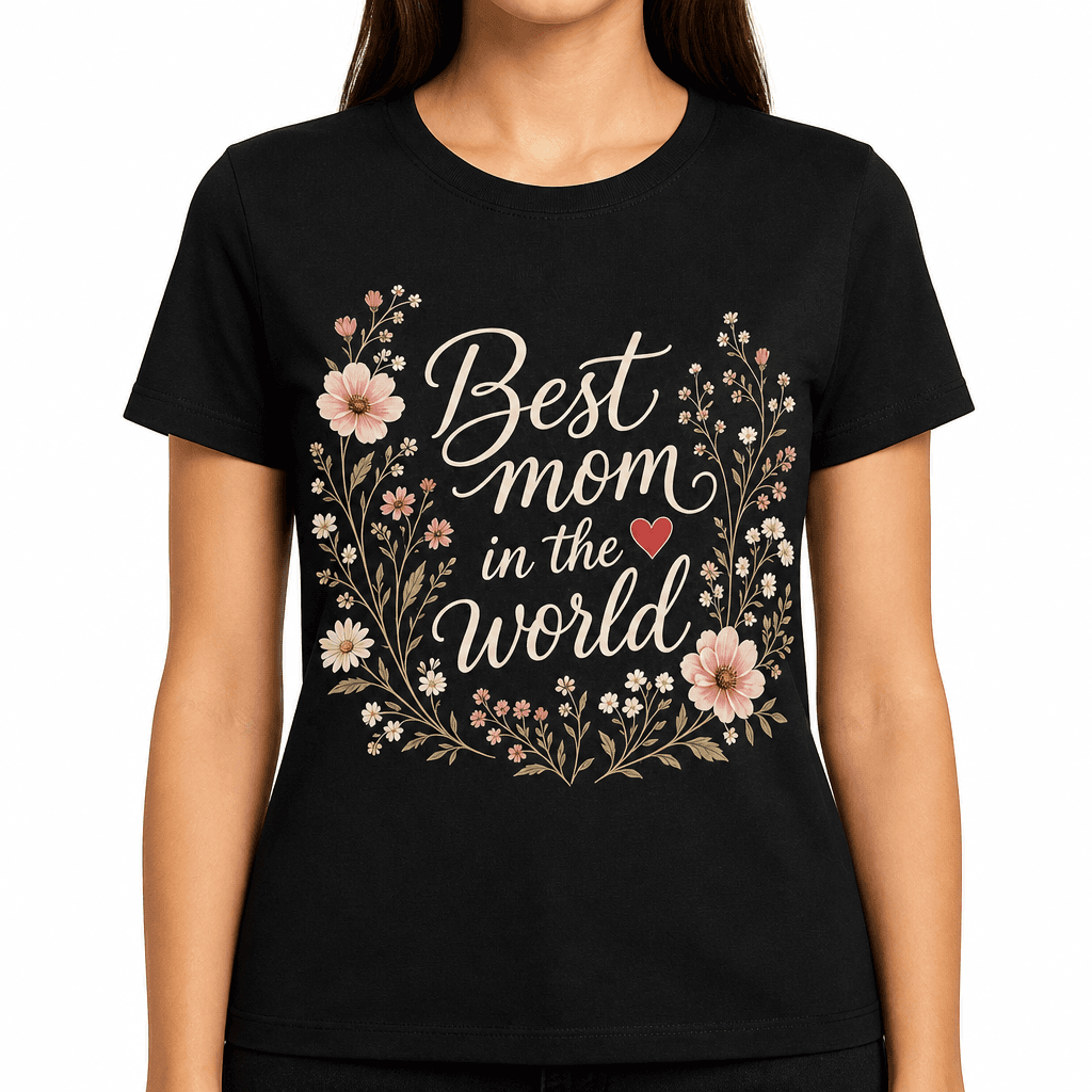 Mom Gift T-Shirt - Best mom in the world
