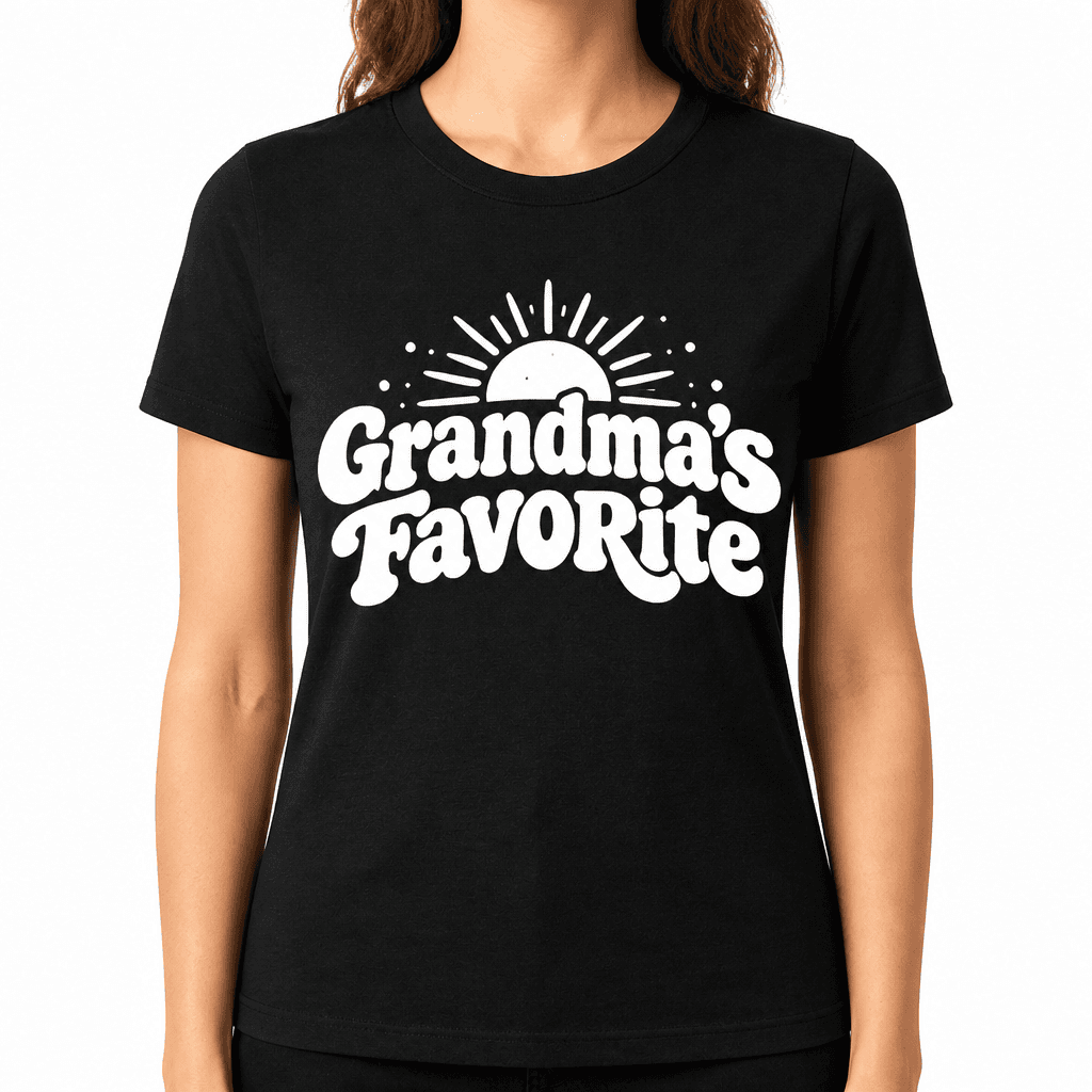Funny T-Shirt for Grandmas – Grandma's Favorite