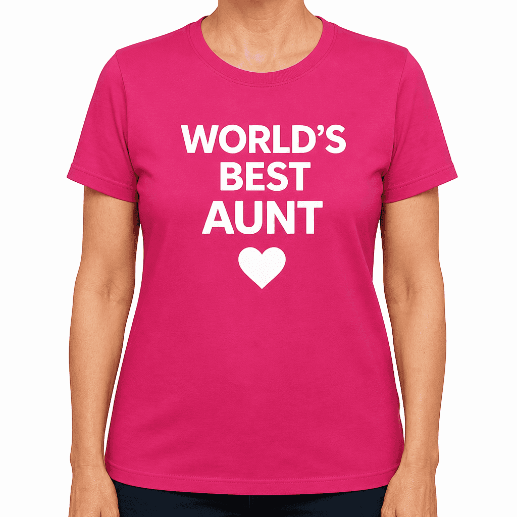 World's Best Aunt - T-Shirt