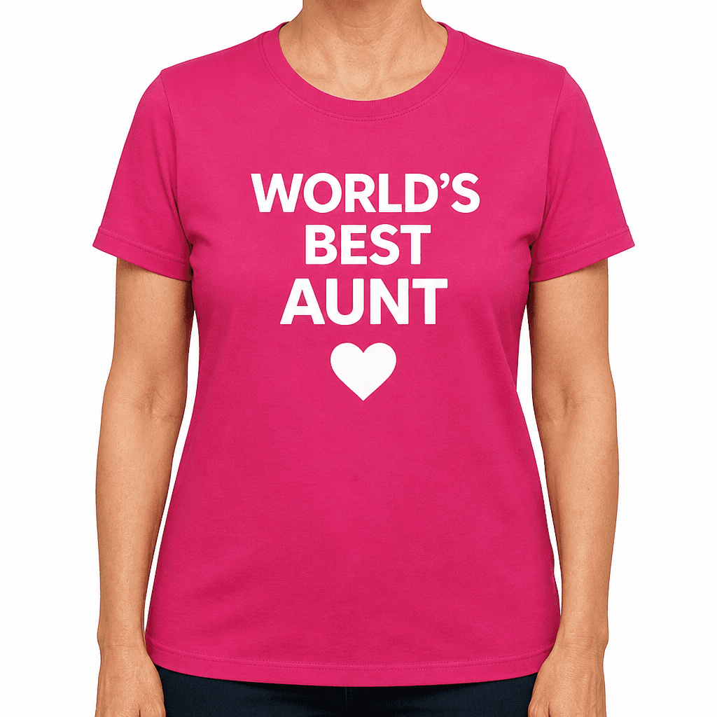 World's Best Aunt - T-Shirt