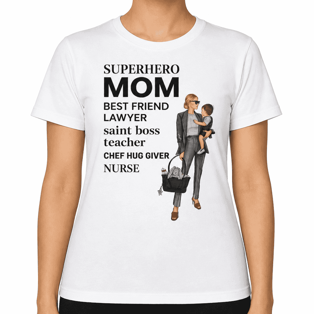 Superhero Mom Hug Dealer - T-Shirt