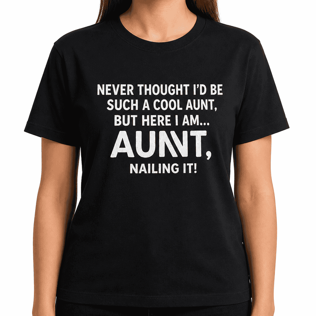 Cool Aunt Nailing It - T-Shirt