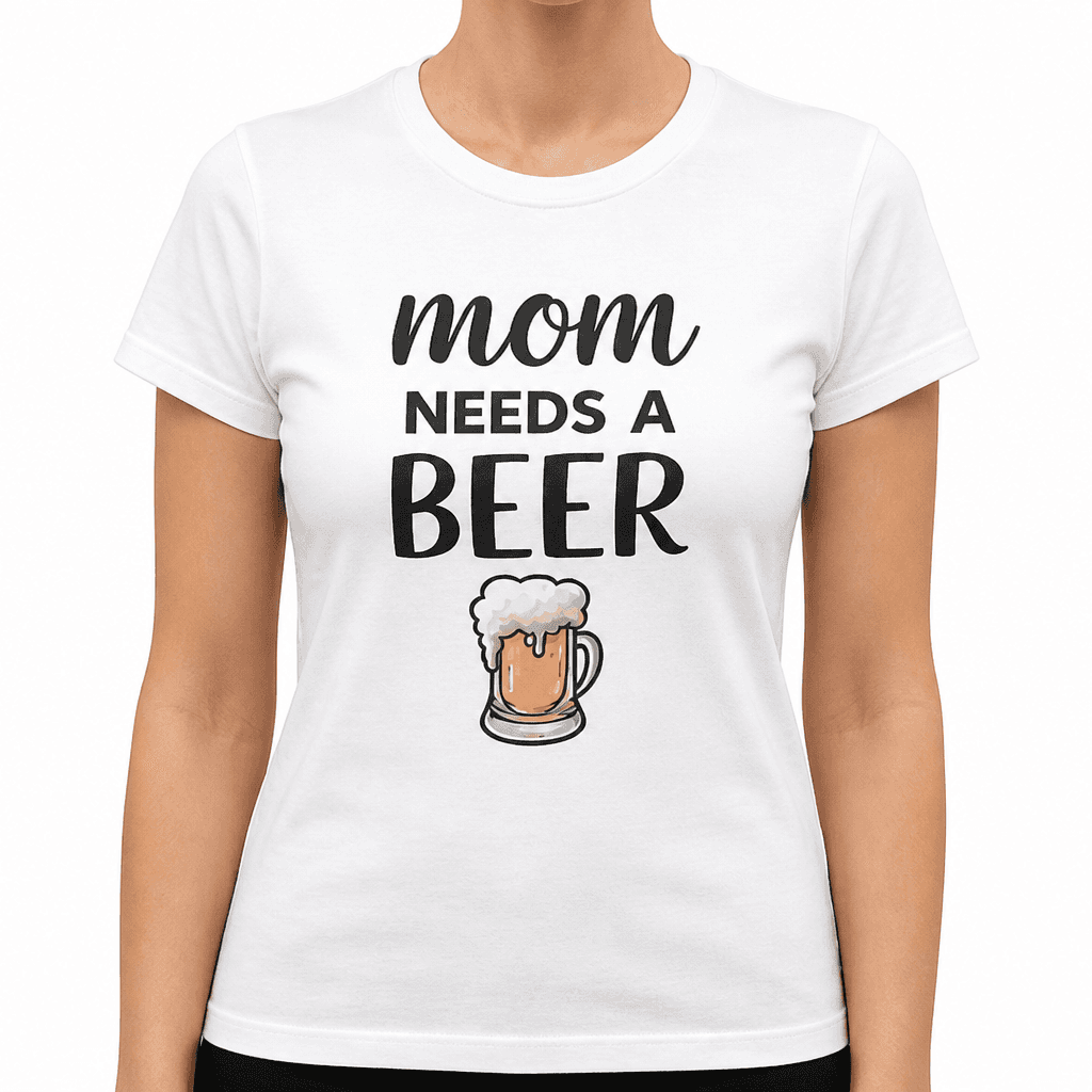 Mom Needs Beer - T-Shirt