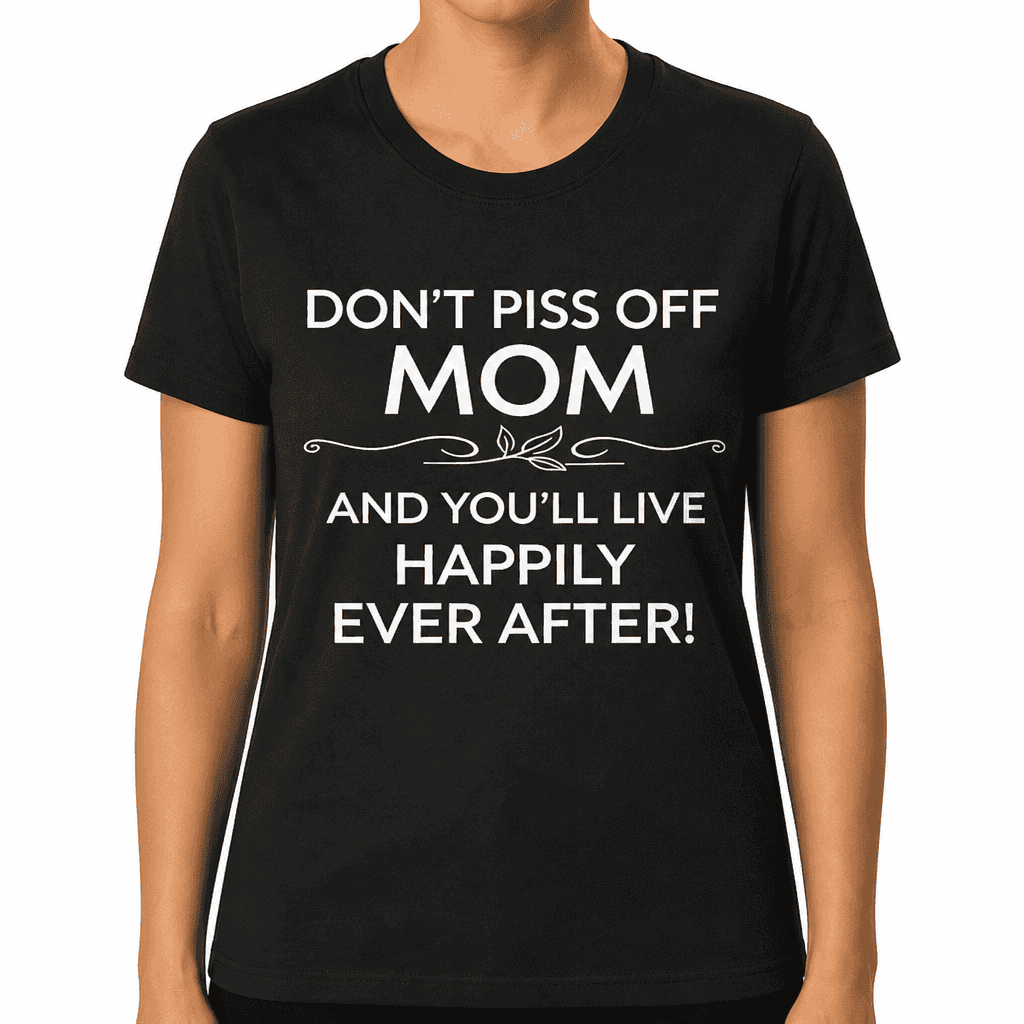 Don't Piss Off Mom - T-Shirt