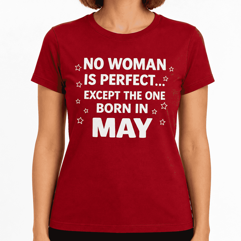 No Woman Is Perfect - T-Shirt