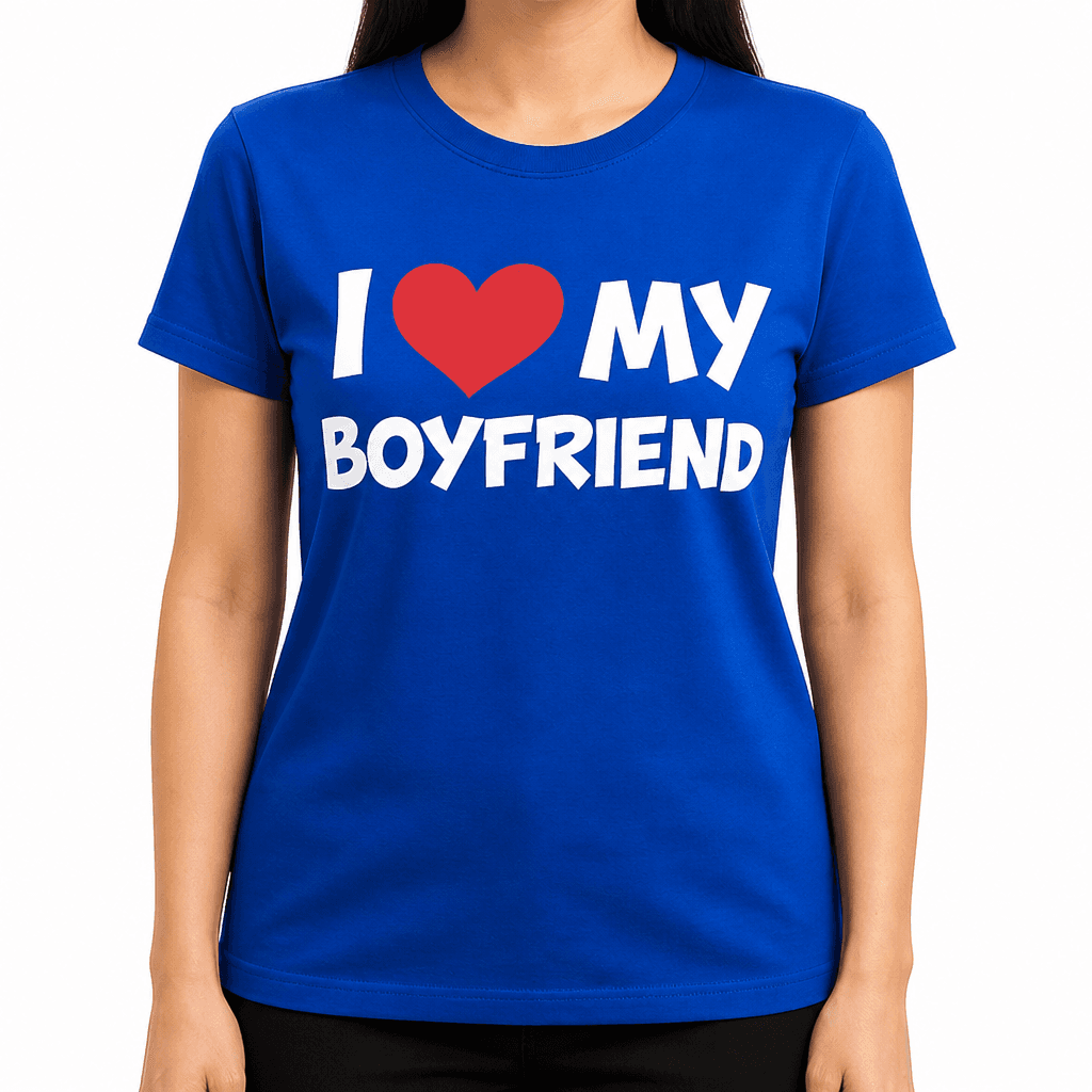 I ❤️ MY BOYFRIEND - T-Shirt