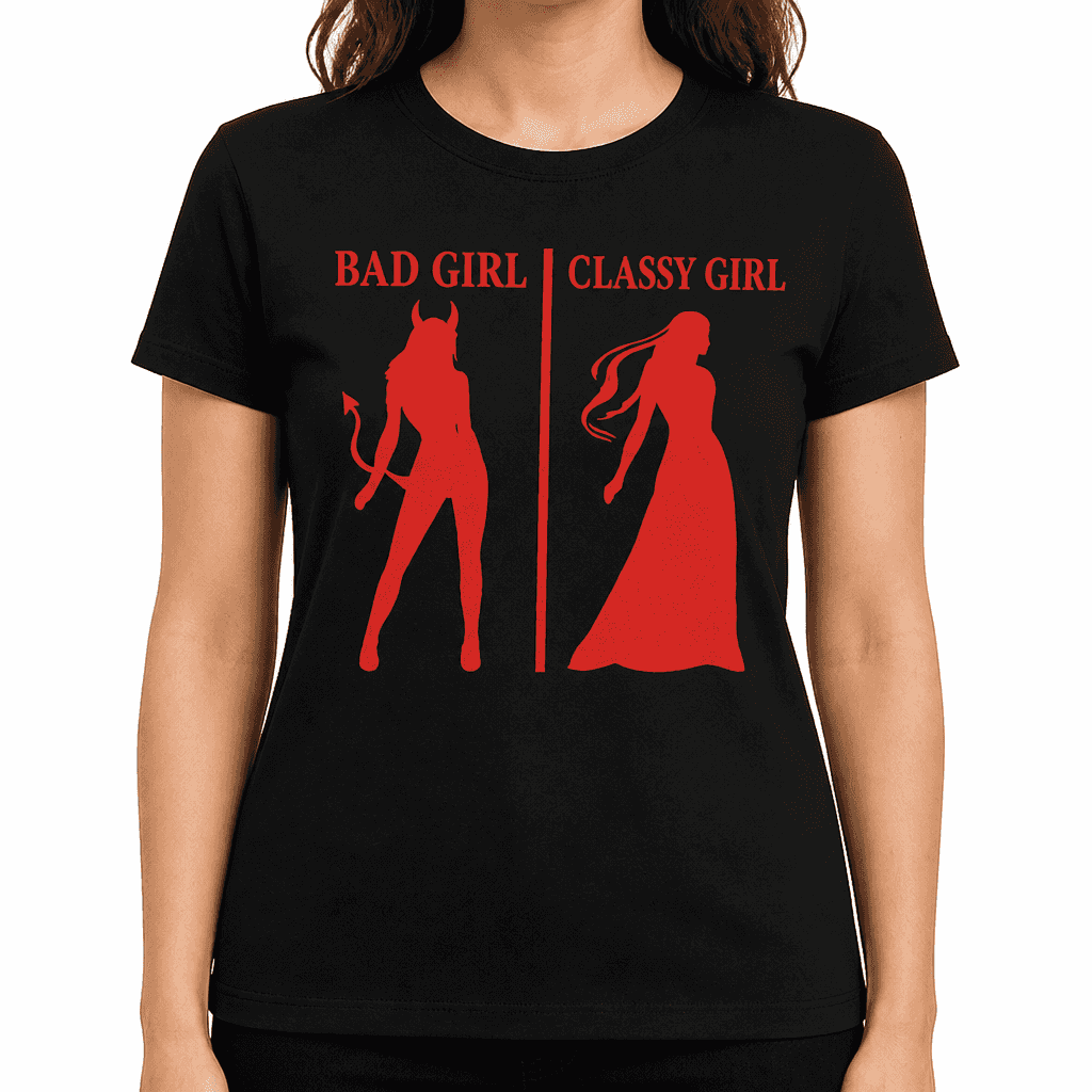 Bad Girl Classy Girl - T-Shirt