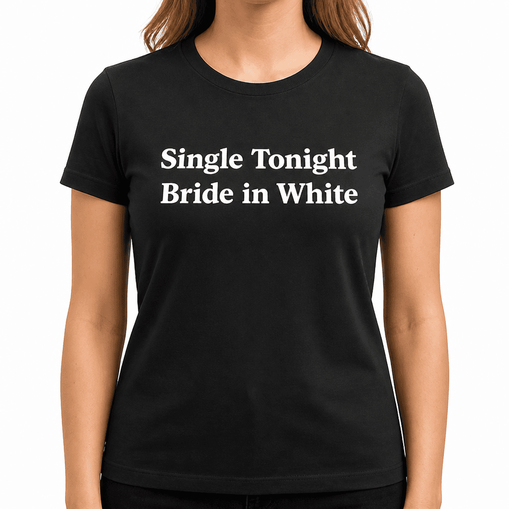 Single Tonight Bride - T-Shirt