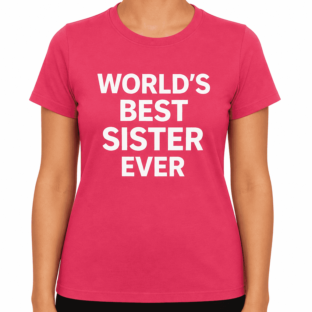 World's Best Sister - T-Shirt