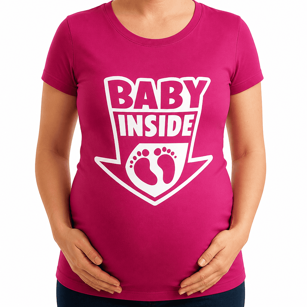BABY INSIDE Little Feet - Maternity T-Shirt