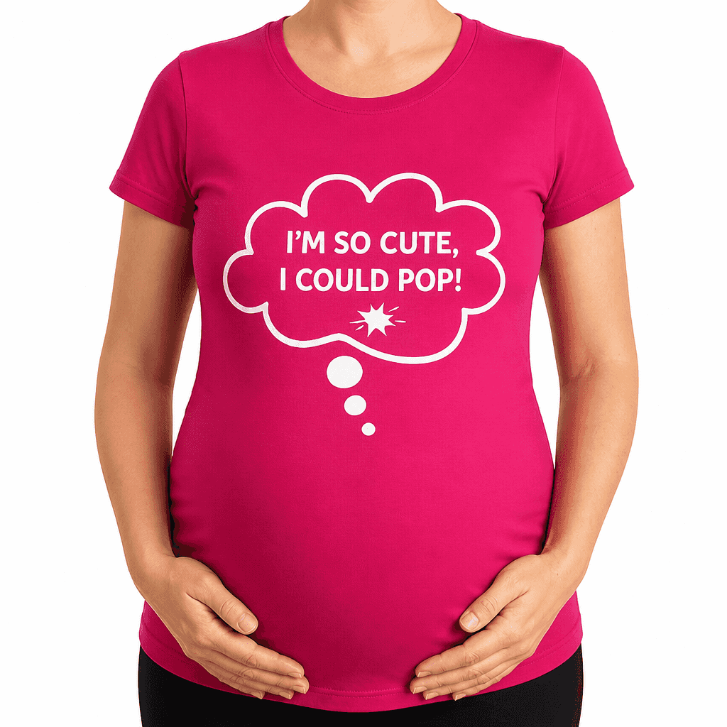 I'M SO CUTE - Maternity Shirt