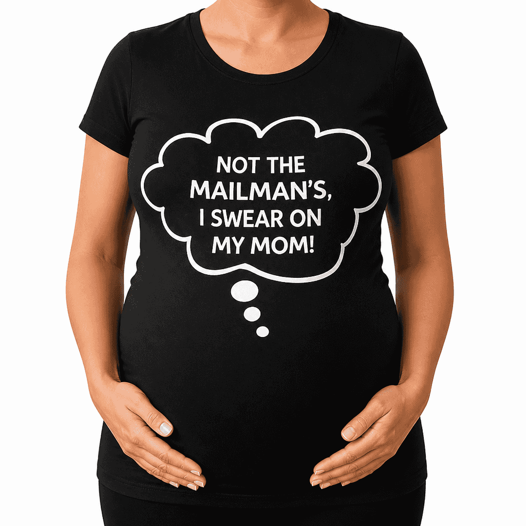 NOT THE MAILMAN’S I SWEAR - Maternity Shirt