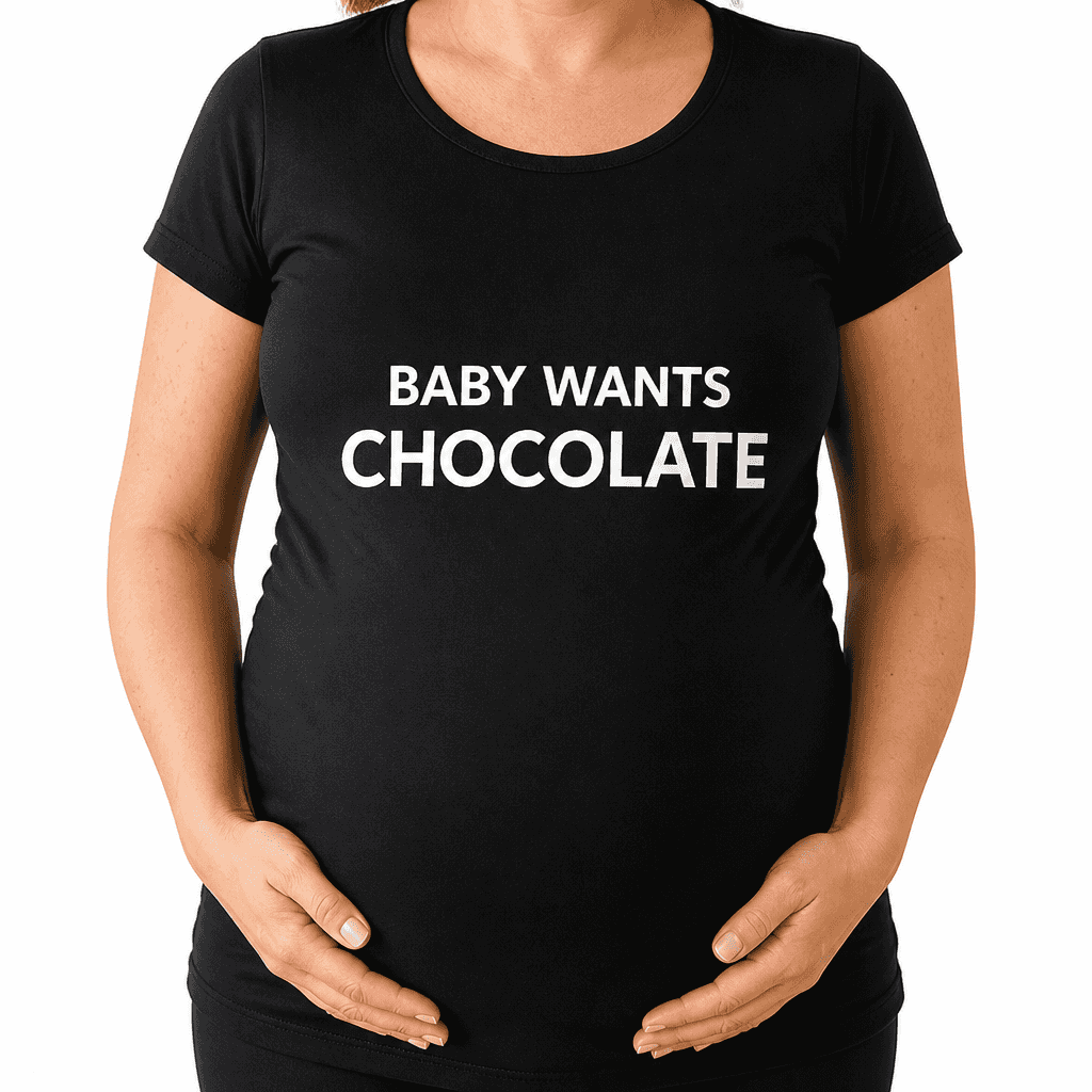 Baby Wants Chocolate - Maternity Shirt