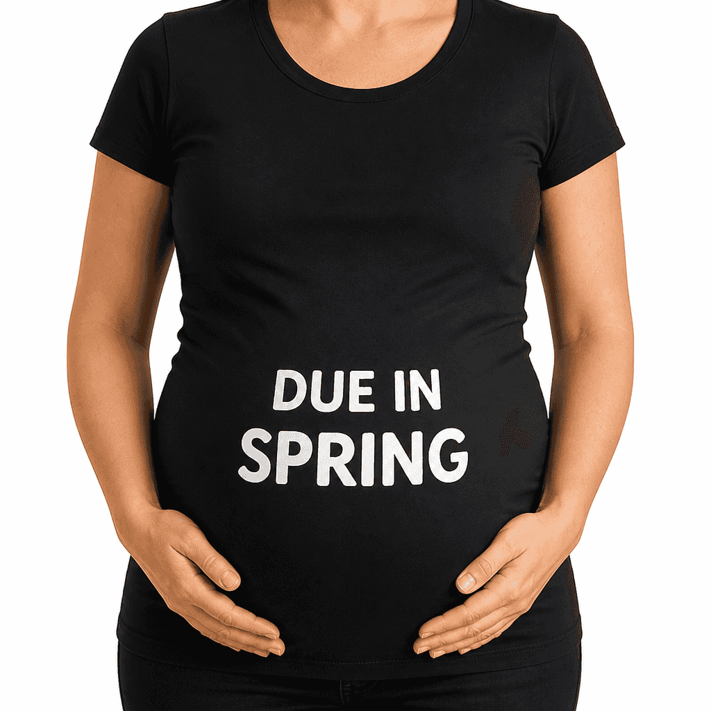 Due in Spring - Maternity Shirt