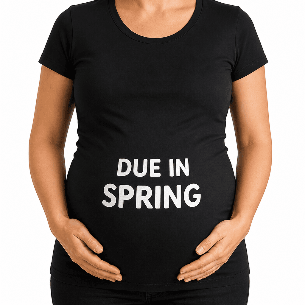 Due in Spring - Maternity Shirt