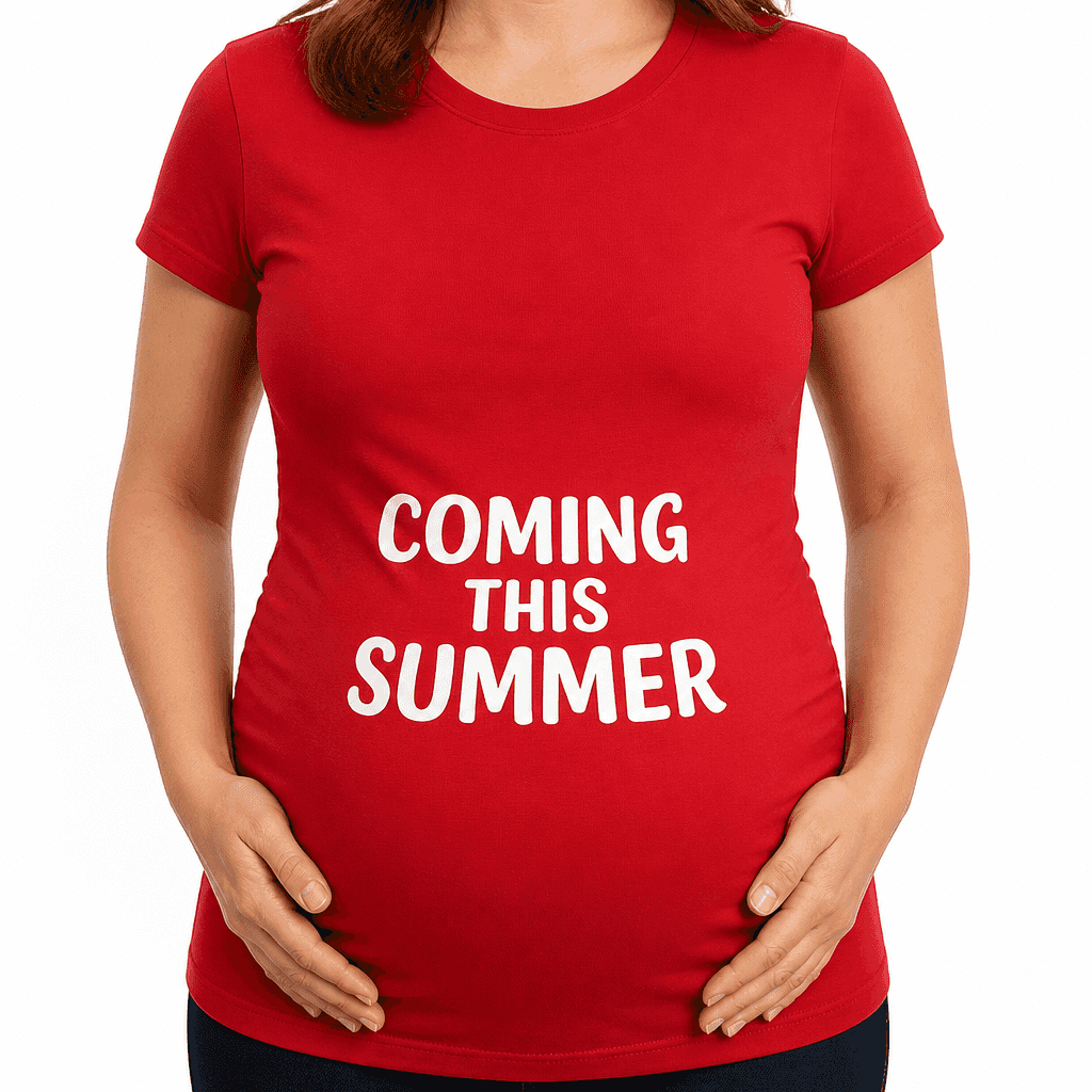 Coming This Summer - Maternity Shirt