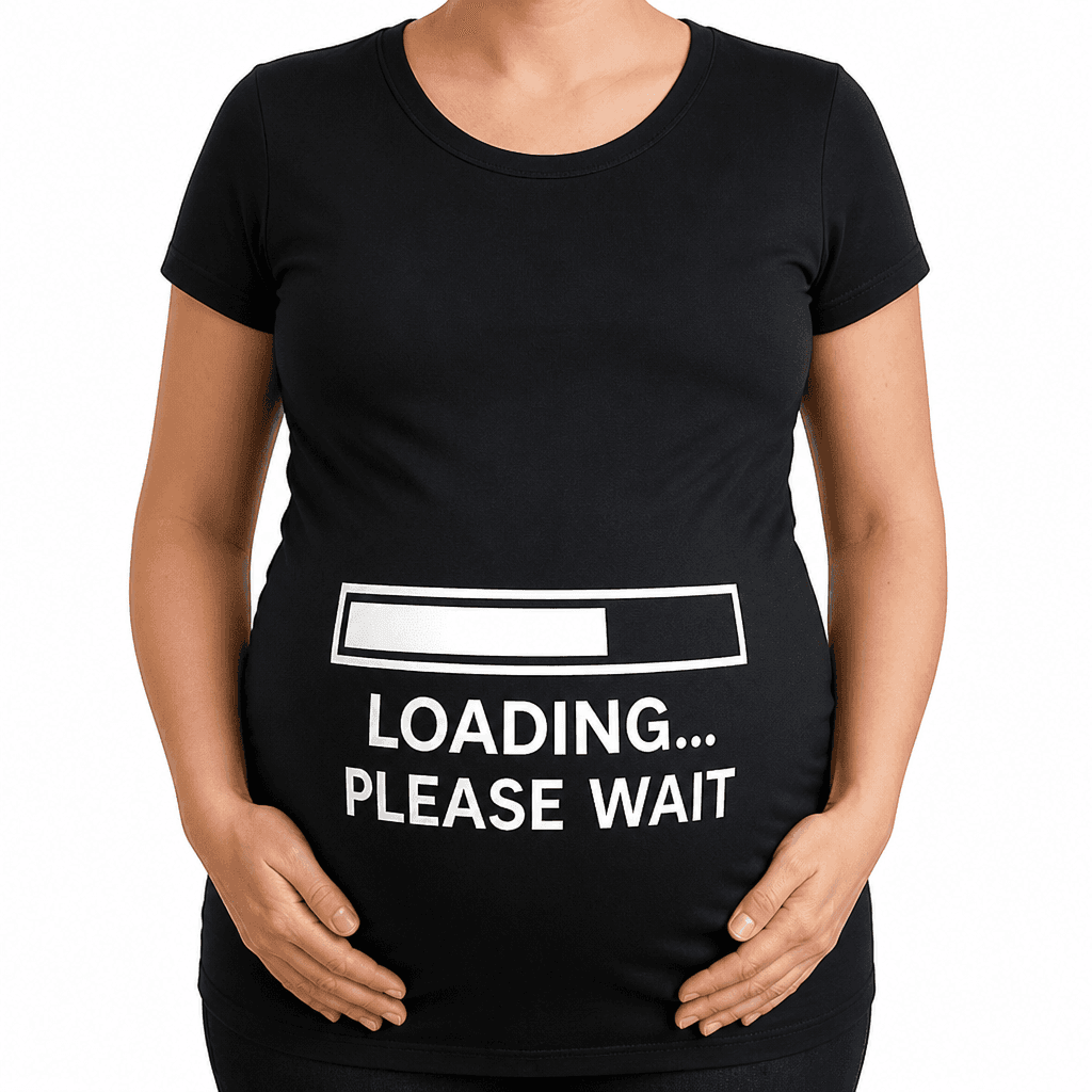 LOADING... PLEASE WAIT - Maternity T-Shirt
