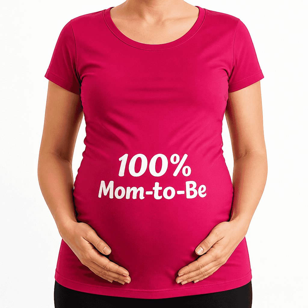 100% Mom-to-Be - Maternity Shirt