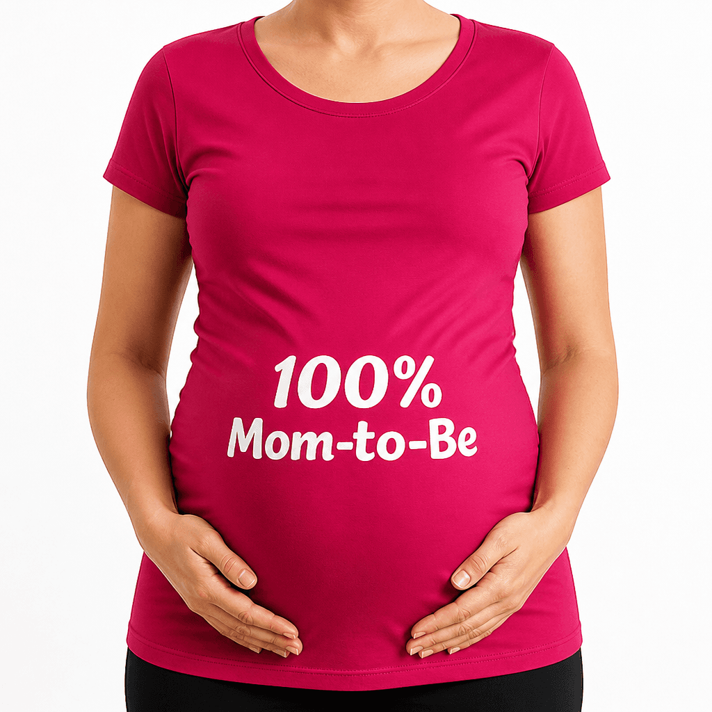 100% Mom-to-Be - Maternity Shirt