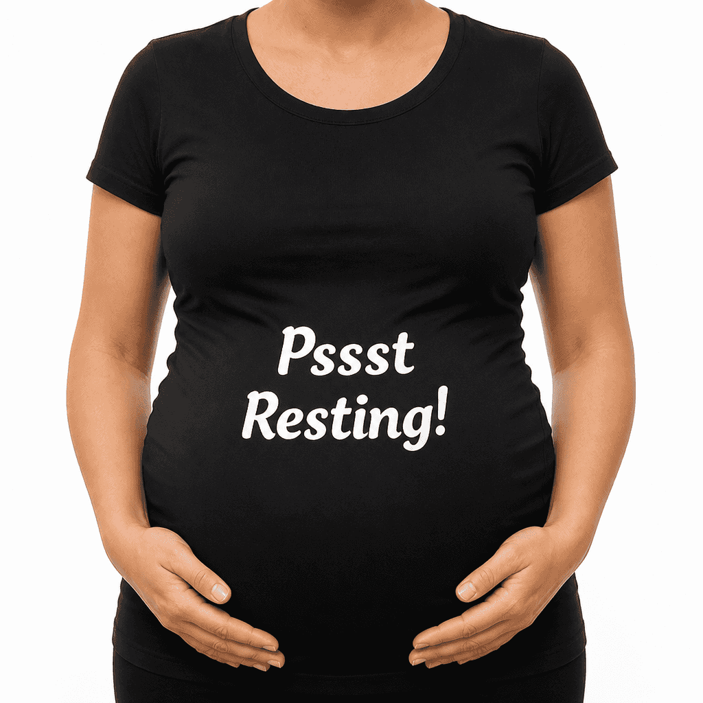 Pssst Resting - Maternity Shirt