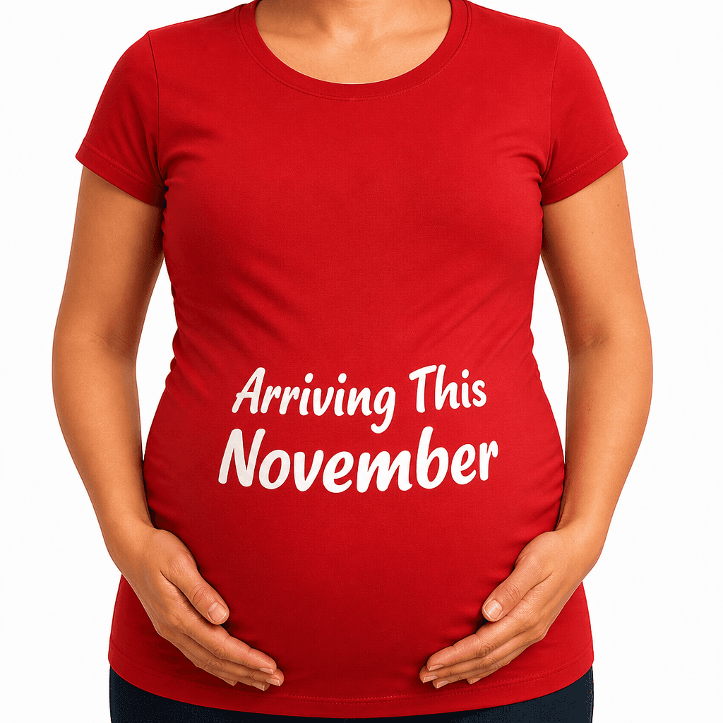 Arriving This November - Maternity Shirt