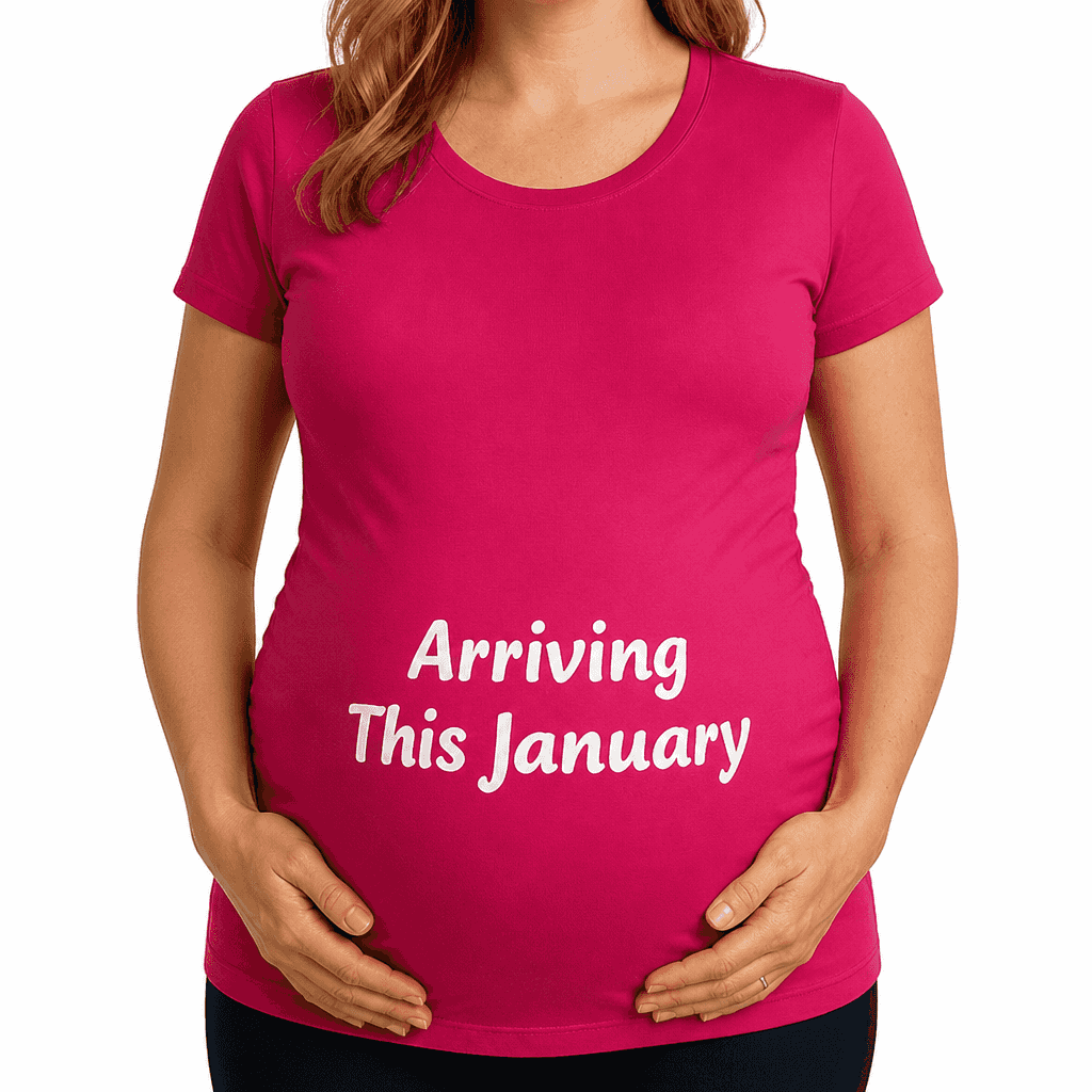 Arriving This January - Maternity Shirt