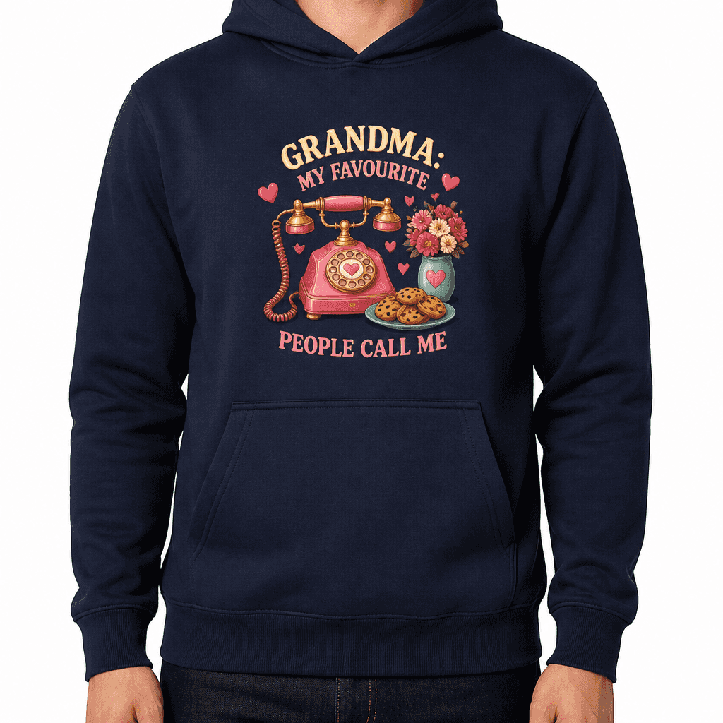Funny Grandma Hoodie - Grandma: My favourite people call me