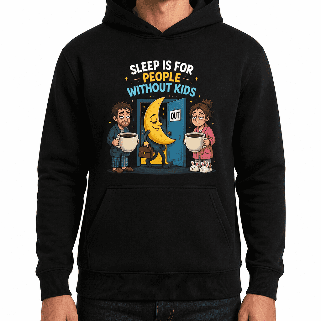 Funny Parents Hoodie - Sleep is for people without kids