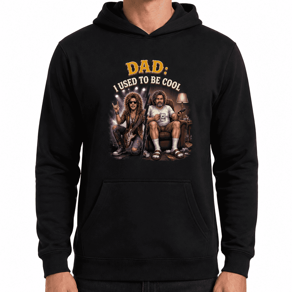 Funny Dad Hoodie - Dad: I used to be cool