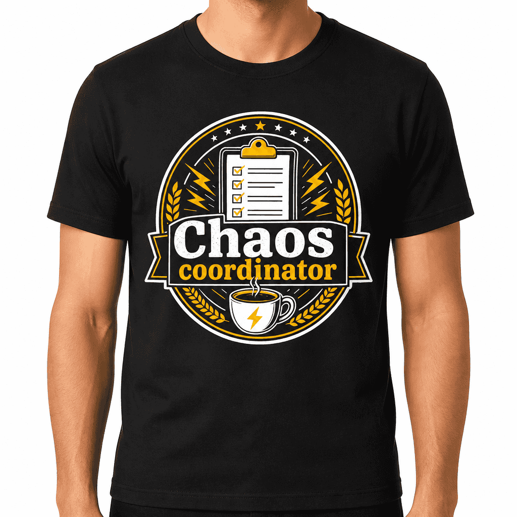 Funny Office T-Shirt - Chaos coordinator