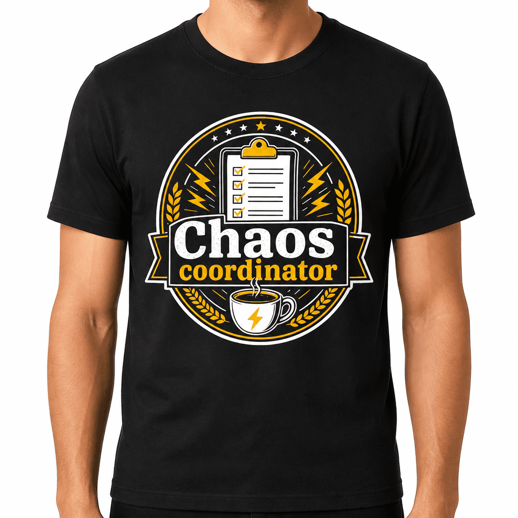 Funny Office T-Shirt - Chaos coordinator