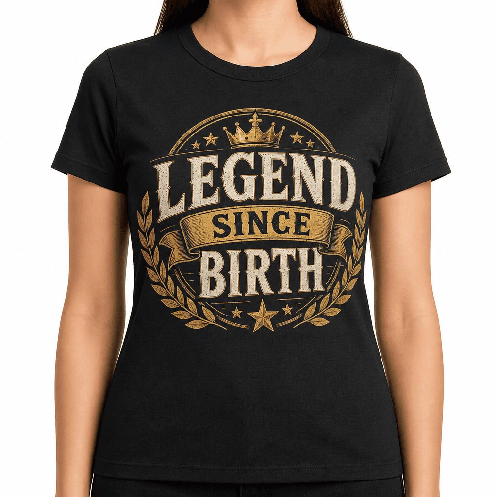 Funny Birthday T-Shirt - Legend since birth