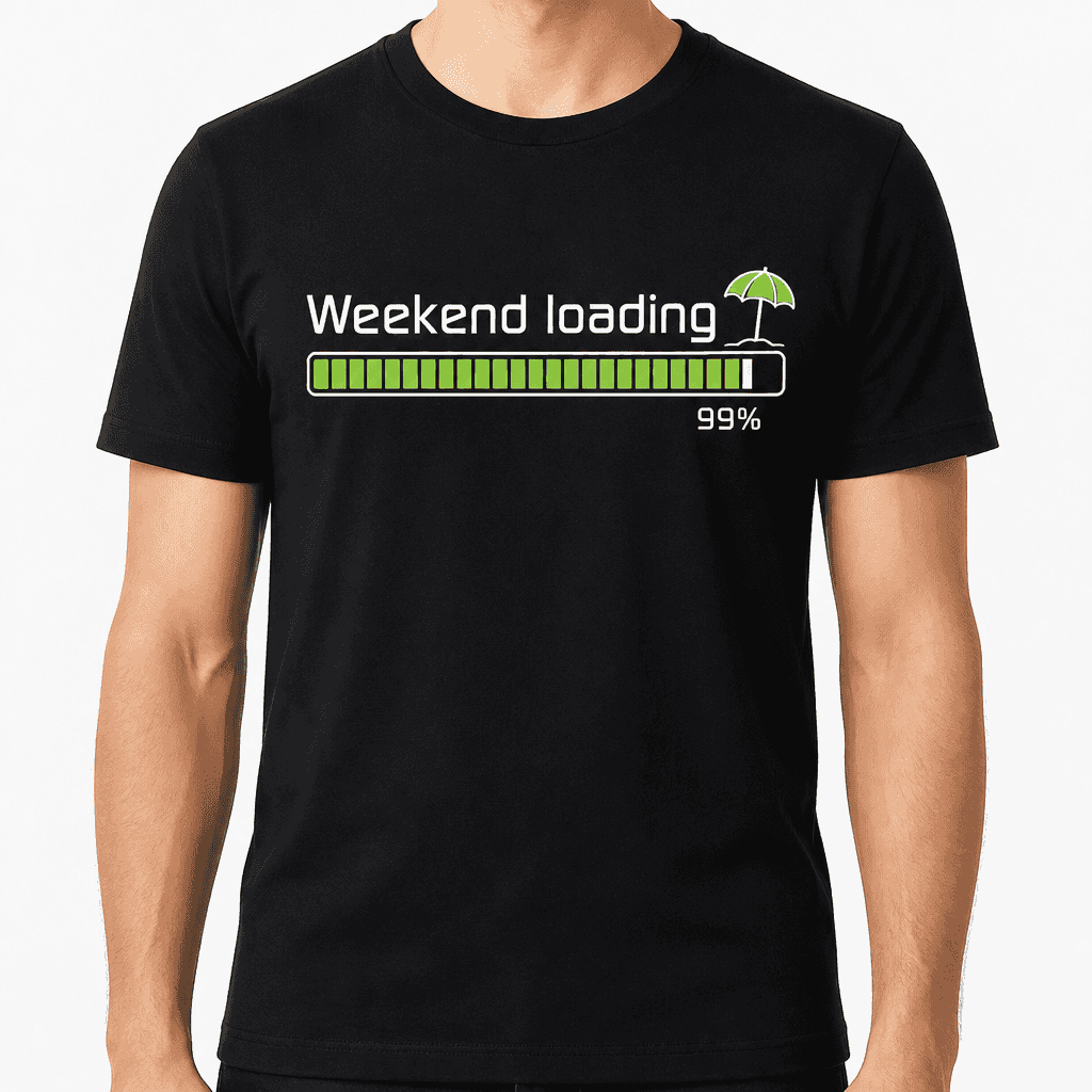 Funny Weekend T-Shirt - Weekend loading