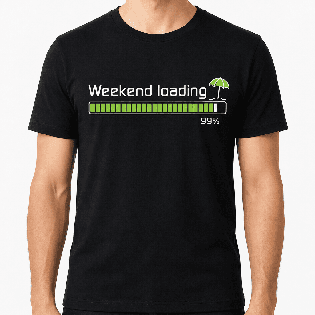 Funny Weekend T-Shirt - Weekend loading