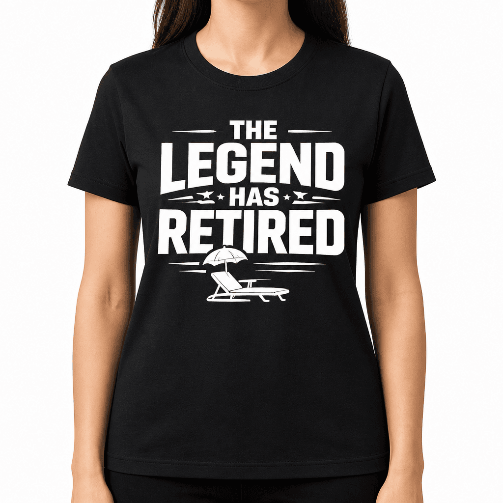 Funny Retirement T-Shirt – The Legend Has Retired