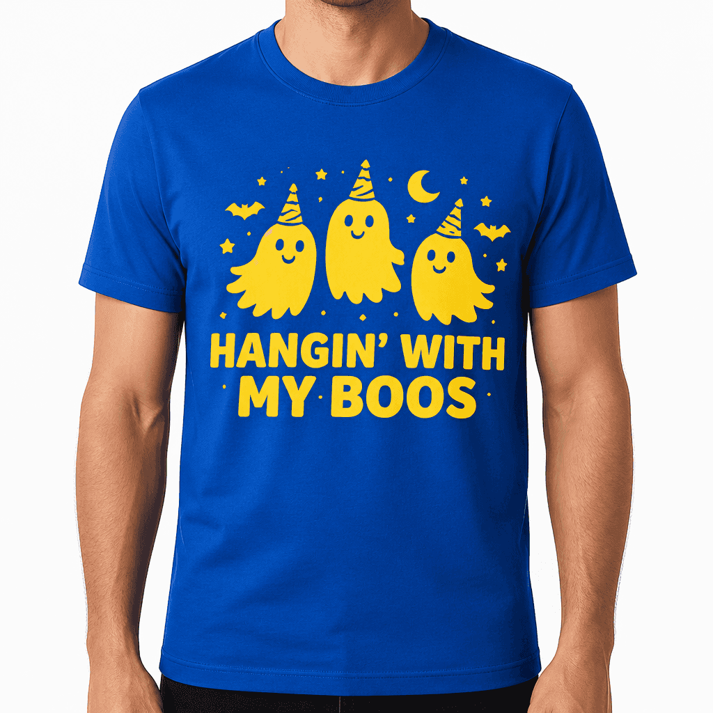 Funny Halloween T-Shirt – Hangin' With My Boos