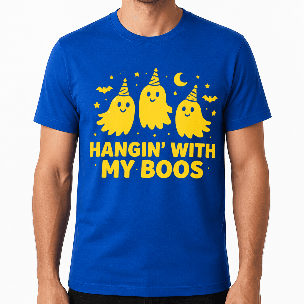 Funny Halloween T-Shirt – Hangin' With My Boos